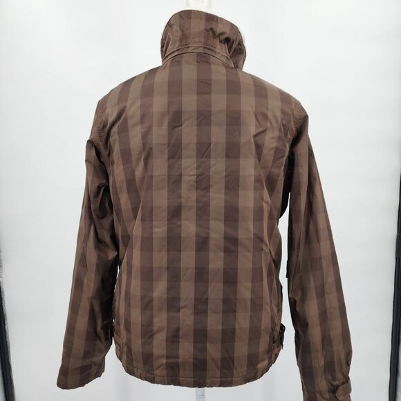 BURTON Dutchess Insulated Brown Tone On Tone Plaid Snowboard Jacket M - Picture 8 of 16